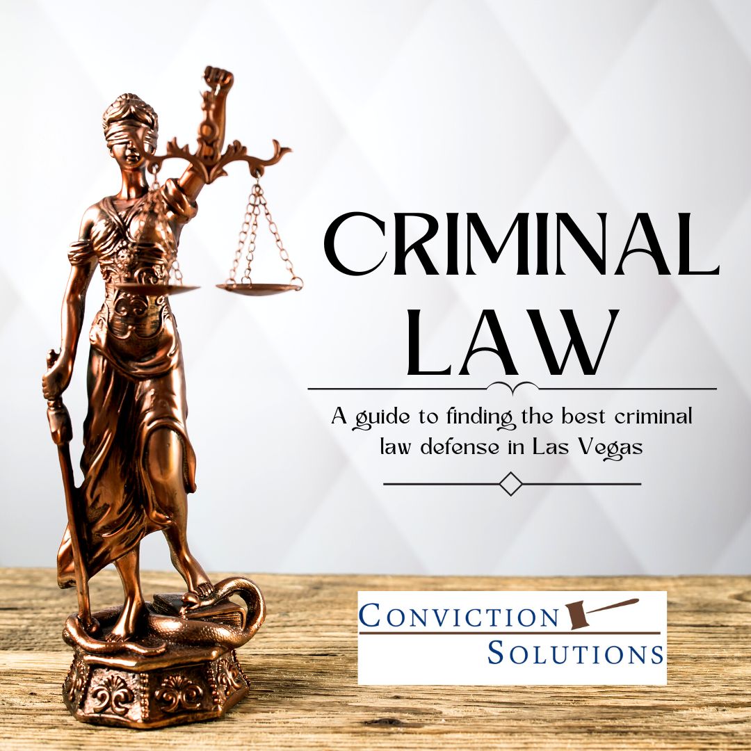 Criminal law - Conviction Solutions