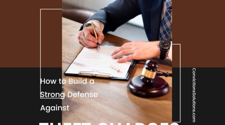 How to Build a Strong Defense Against THEFT CHARGES Conviction Solutions